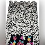 Savanna Jane Floral Embroidered Cheetah Print Dress Size L Size L Photo 3