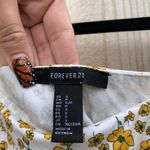 Forever 21 white & yellow flower Dress from size small. Floral Photo 3