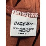 Princess Polly NEW Beawatch Brown Long Sleeve Mesh Cutout Mini Bodycon Dress 6 Photo 3