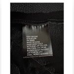 Antonio Melani Black Scallop Hem Fit & Flare Knit Dress Sz L Floral Texture Photo 10