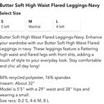 These Three Navy Flare Pants Blue Size L Photo 1