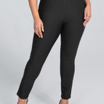 Honeylove Ponte Ever Ready Pull On Pants Black Tummy Panel Back Pockets‎ L Size L Photo 0