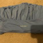 Gold Hinge Skirt Blue Photo 1