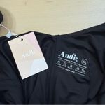 ANDIE  Swim Ibiza One Piece Black Swimsuit Women’s XXL NEW Ribbed Photo 3