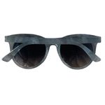 New Days Women's Tortoise Blue Shell Print Round‎ Sunglasses Photo 1