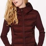 Lululemon Women’s Goose Down & Around Jacket Insulated Hooded in Dark Cedar 6 Photo 0