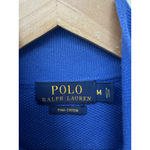 Ralph Lauren Polo Royal Blue Quarter Zip Pullover M Preppy Equestrian Classic Photo 5