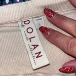 Anthropologie Dolan Grecian Knotted One Shoulder Ribbed Beige Top Women's Size L Tan Size L Photo 5