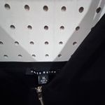 Haute Monde Black Zipper Front Bodycon Mini Dress Spaghetti Strap XL Photo 2