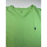 Ralph Lauren  Sport Womens‎ T Shirt Green XL Short Sleeve Blue Polo Logo Preppy Photo 1