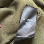 Aritzia Pretty  Wilfred Free Army Green Long Sleeve Button Up Shirt Photo 6