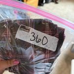 Maurice's  Open Front Blazer Long Line Navy Blue Red Plaid Business Casual Stretch Photo 7