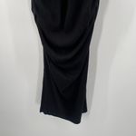 Michael Stars  Opaline Dress Size Petite Large Ribbed Black Ultra Rib Midi NWT Photo 9