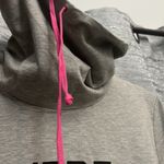 Boutique Grey Cowl Neck Sweater, New XL “HERE TO SLAY” Photo 3