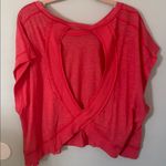 Free People Movement  My Time Tee in Hibiscus Size Large Photo 8