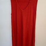 Michael Lauren Sleeveless Mini Swing Tunic Dress Red Photo 1