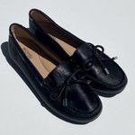 Michael Kors MICHAEL Women’s “Sutton” Black Leather Moccasins NWOB Photo 0