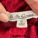 Rolla Coster  Red Velvet Bodysuit Size S Photo 4