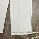 Elegant White Wide Leg Women's Pants Size L Photo 5