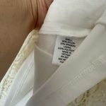 Dress Barn  Women’s 1X Cream Lace Top Boho Peasant Photo 2