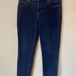 Maurice's Women’s High Rise Dark Blue Wash Skinny Short Jeans Size Medium Short Photo 12