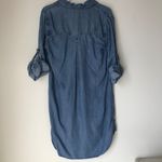 Anthropologie Cloth & Stone Distressed Denim Dress Photo 3