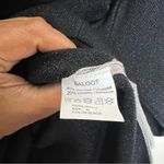 Baloot‎ Black Gold Metallic Shimmer Short Flare Sleeve Sweater Size M Photo 5