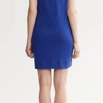 Banana Republic T-Shirt Cotton Cap Sleeves Pullover Blue Dress Women’s Size XS Photo 0