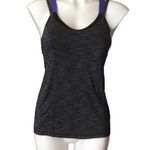 Lululemon Heather Black Iris Purple Run for Gold Tank Photo 2