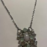 The Limited Signed  Rhinestone Necklace Silver Tone Chain NWT $39.95 Photo 2