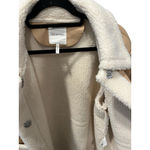 Avec Les Filles Anthropologie Darylane Tan Shearling Coat Jacket Size XL Women Photo 6