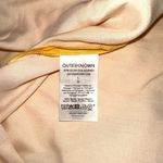 Outerknown NWT Ellison Slip Sleeveless Tencel Midi Dress in Saffron Ombre LARGE Photo 3