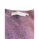 ASTR The Label Square Neck Sweater XL Soft Pink Photo 3
