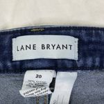Lane Bryant Jeans Women's Plus Sz 20 Denim Capri Medium Wash Stretch Casual EUC Photo 5