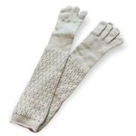 Loro Piana baby cashmere long pointelle gloves Photo 0
