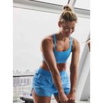 Athleta M Train Free Sport Bra Cornflower Blue Medium Cup D-DD Photo 5