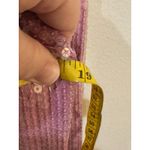 Pilcro Anthropologie Women's Shrunken Sequin Button Down Blouse Size Small Pink Photo 10