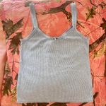 Free People misty blue coquette rose cami Photo 3