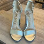 Sam Edelman Yaro Metallic Silver Heels Size 9 Photo 1