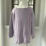 Red Crewneck Sweater Misty Lavender Pullover Plus Size XXL New with Tag Purple Photo 3