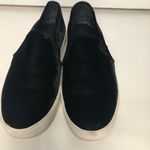 Vince  Blair black velvet slip‎ on sneakers women’s size 8 Photo 1