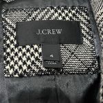 J.Crew Regent Blazer Size 4 Gray Glen Plaid Wool Blend One Button Lined Jacket Photo 9