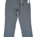 Democracy  Absolution Scallop Edge Straight Pants Womens 20W Blue Gray W1P2046X2 Photo 0