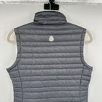 Stio Womens Small Down Puffer Vest Sleeveless Full Zip Quilted Gray Lightweight Photo 6