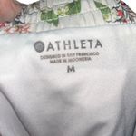 Athleta  racer run floral shorts size m Photo 3