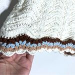 Cara Cara Sz XS Aicha Drawstring Crochet Shorts Brown Photo 6