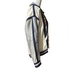 Petite Sophisticate Vintage 80s Windbreaker Jacket Woman’s Size Large Nautical Design Crest VGUC Photo 5