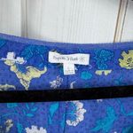 Poupette St. Barth Women’s Large Blue Anabelle Floral Maxi Dress Photo 2