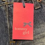 Tommy Hilfiger  Blue Jean Shorts with Distressed Hem Photo 1