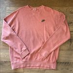 Nike Pink Crewneck Sprinkle Pattern Long Sleeve Sweater Size Confetti Medium Photo 0